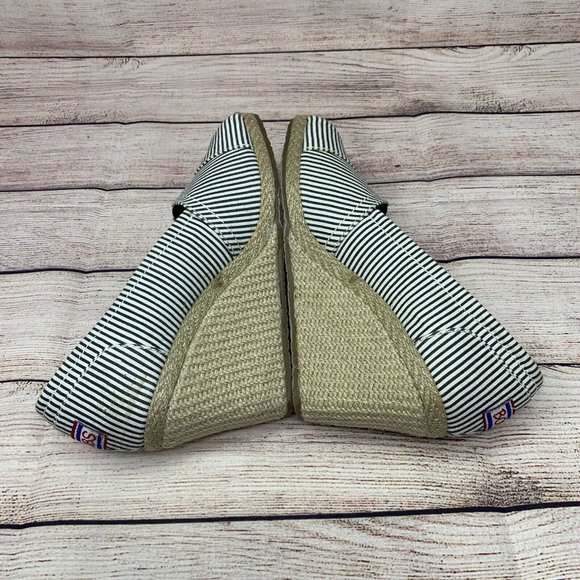 BOBS Skechers Women Size 7 Black White Wedge Heel Memory Foam Ankle Boots - Picture 8 of 9